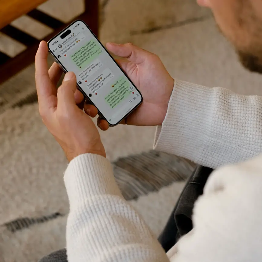 Groupe Whatsapp sur mobile
