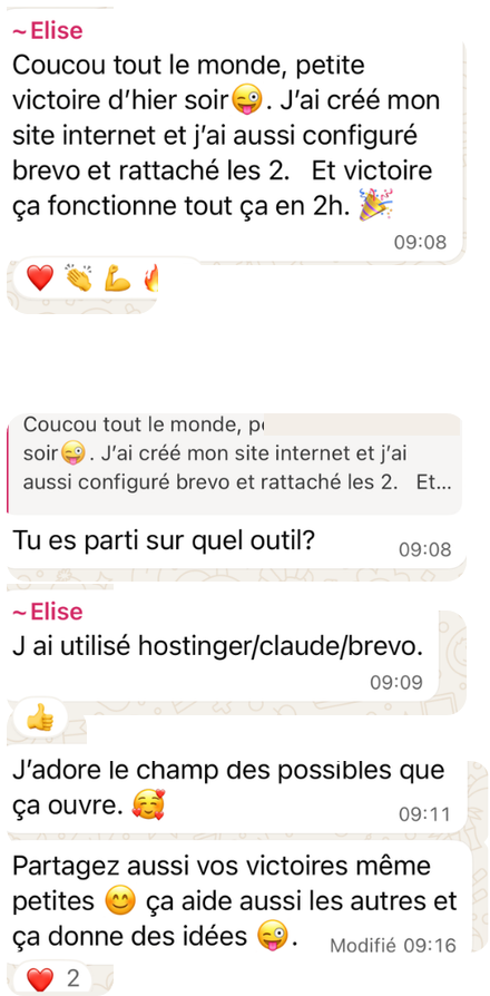 Petite victoire