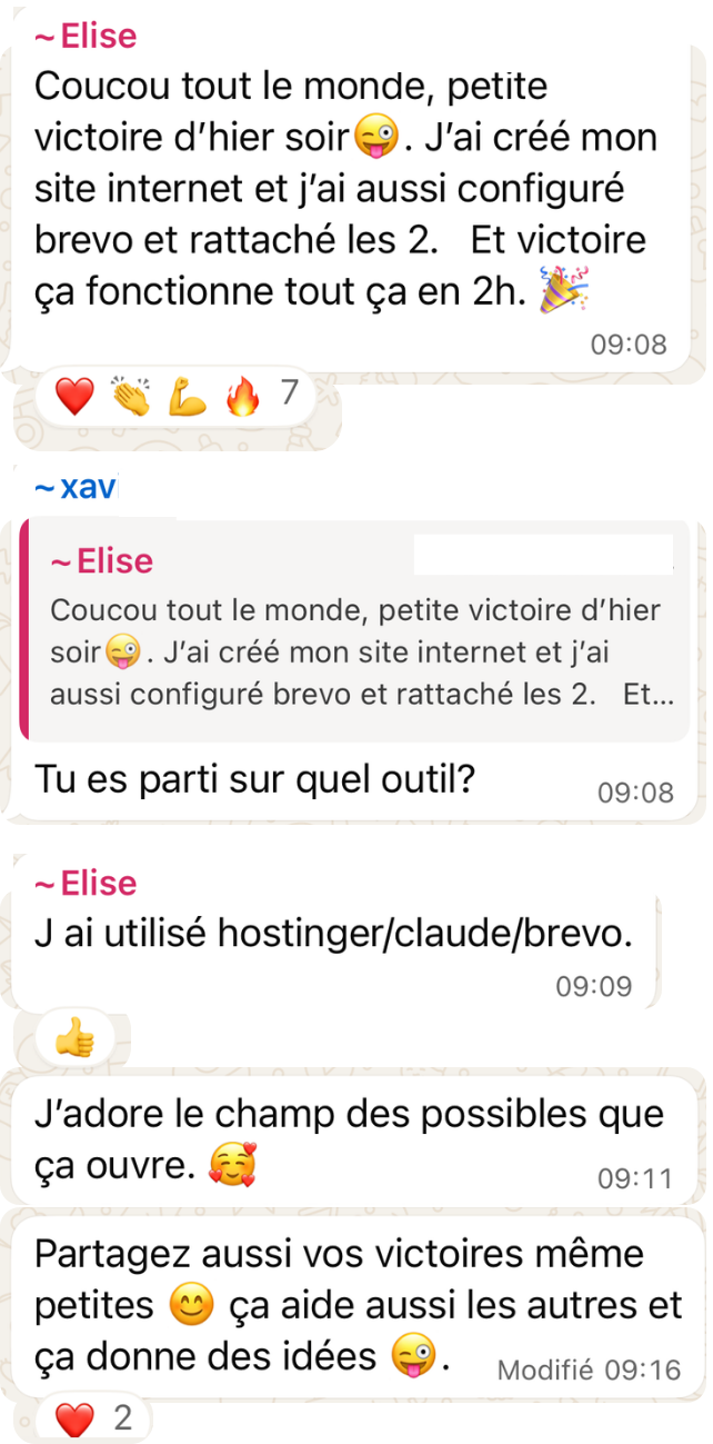 Petite victoire
