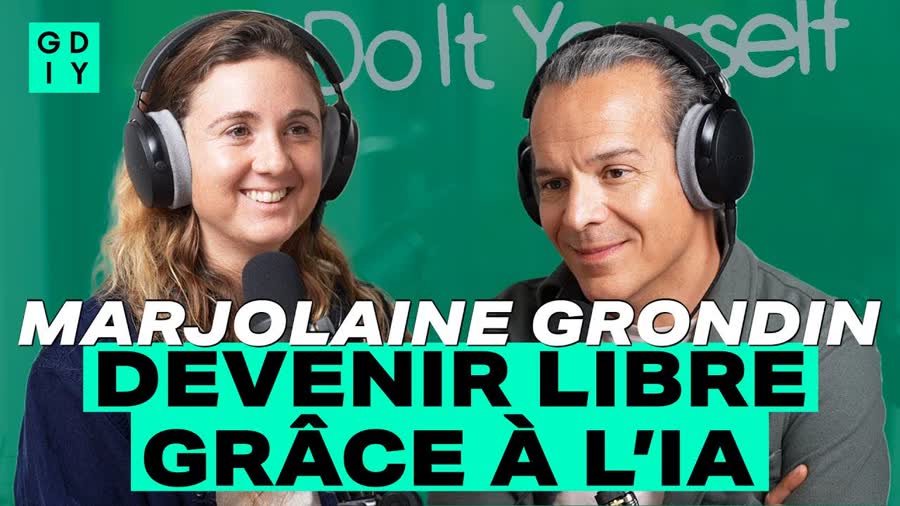 Marjolaine Grondin au micro de Génération Do It Yourself